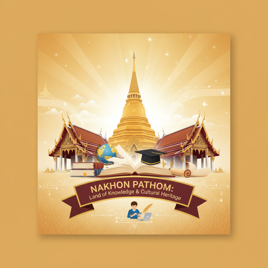 สื่อการเรียนรู้จังหวัดนครปฐม: แหล่งความรู้และวัฒนธรรมท้องถิ่น